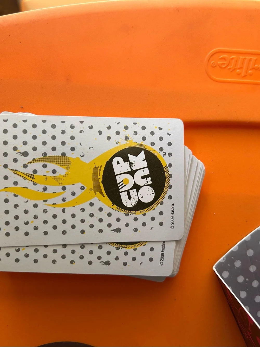 Cuponk Party Game Cup - Black with Pink and Yellow Luchador Design